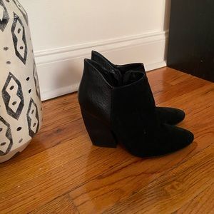 Crown Vintage Black Booties
